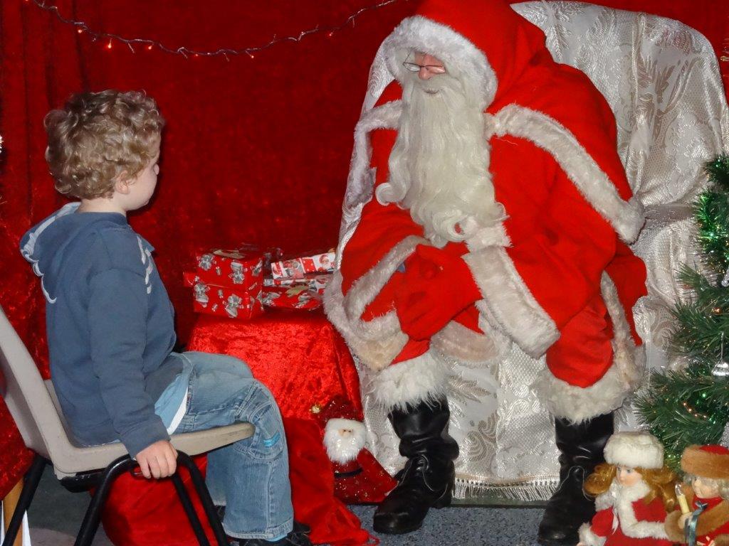 Father Christmas had a good time too!
