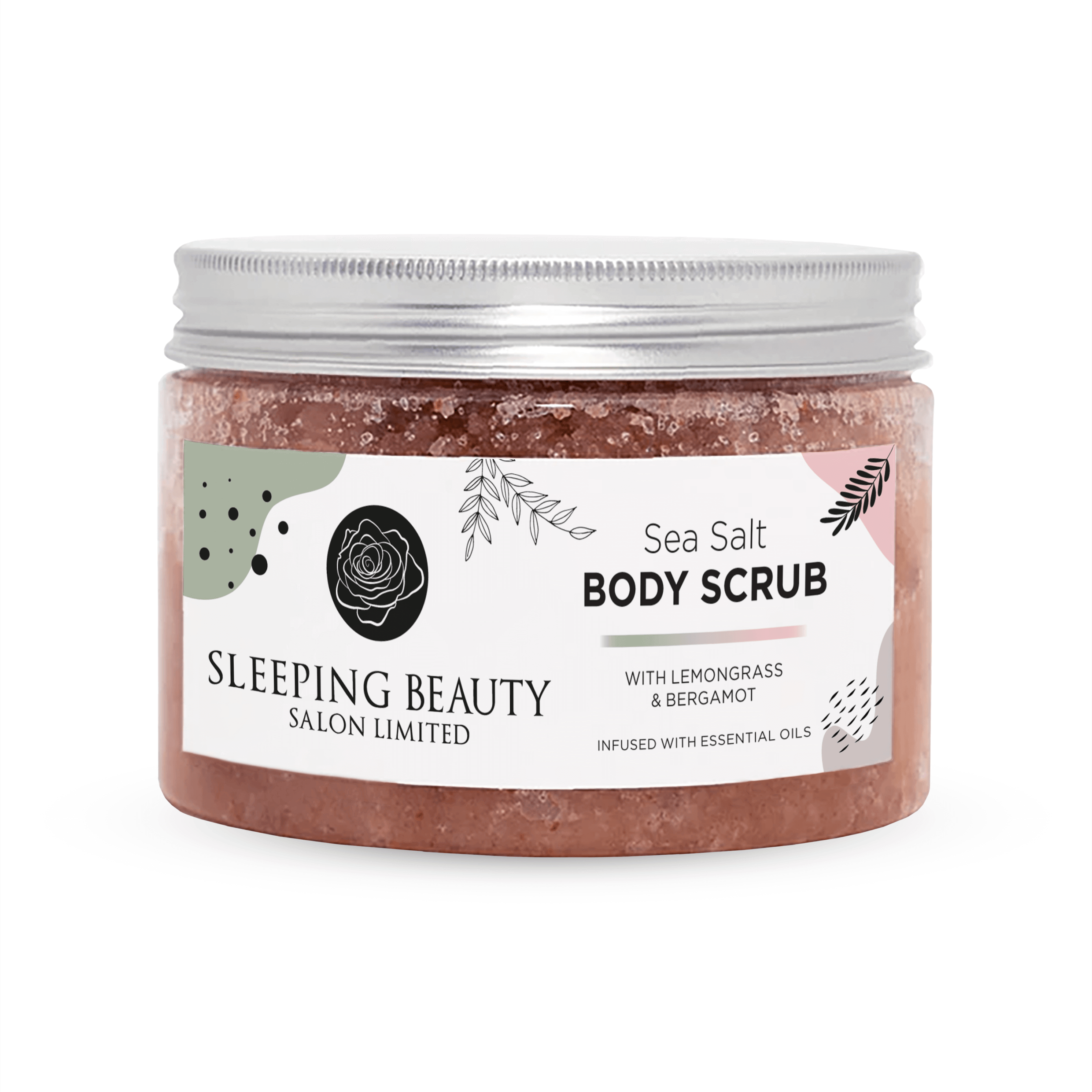 Sleeping Beauty Lemongrass and Bergamot Body Scrub