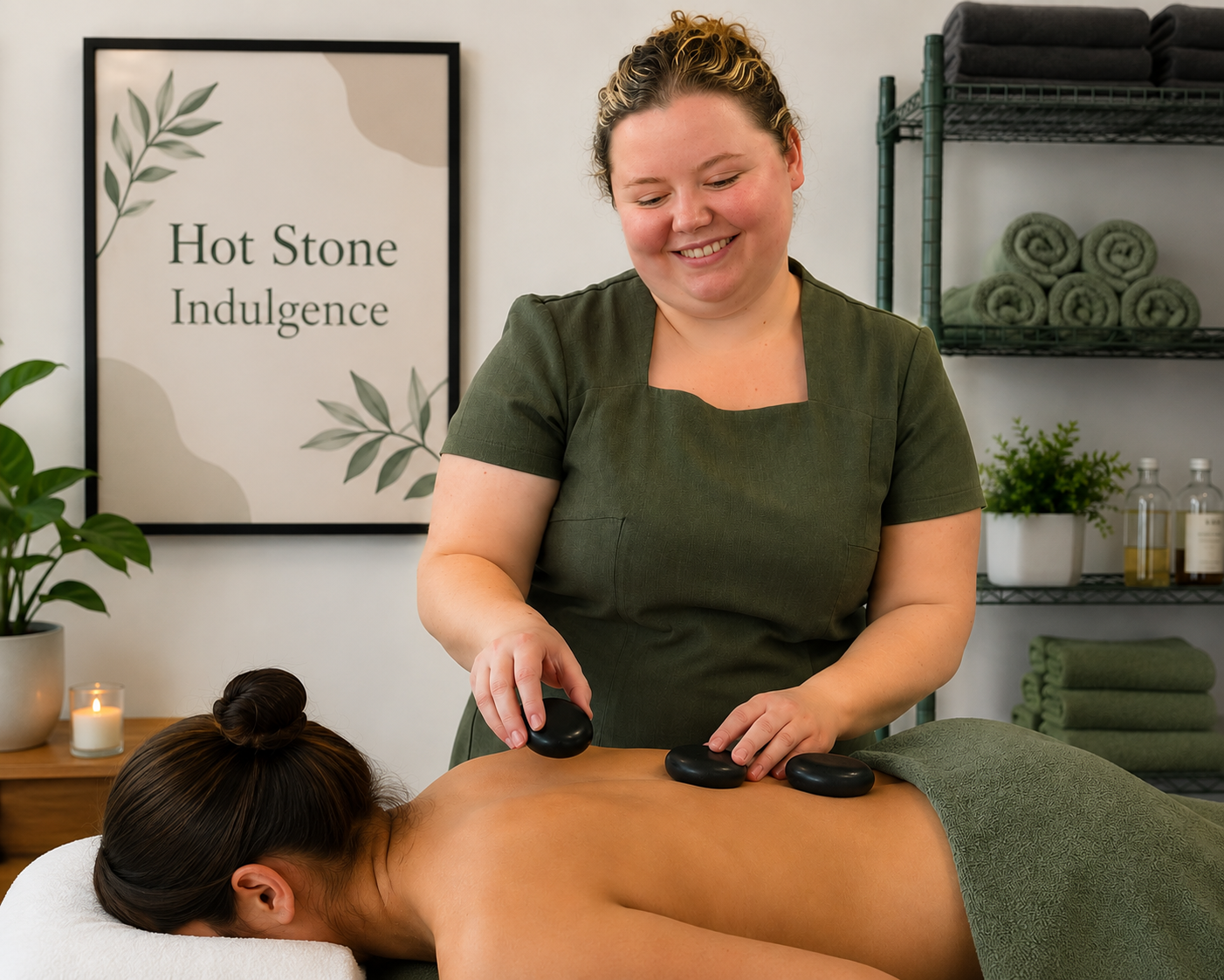 Hot Stone Indulgence treatment