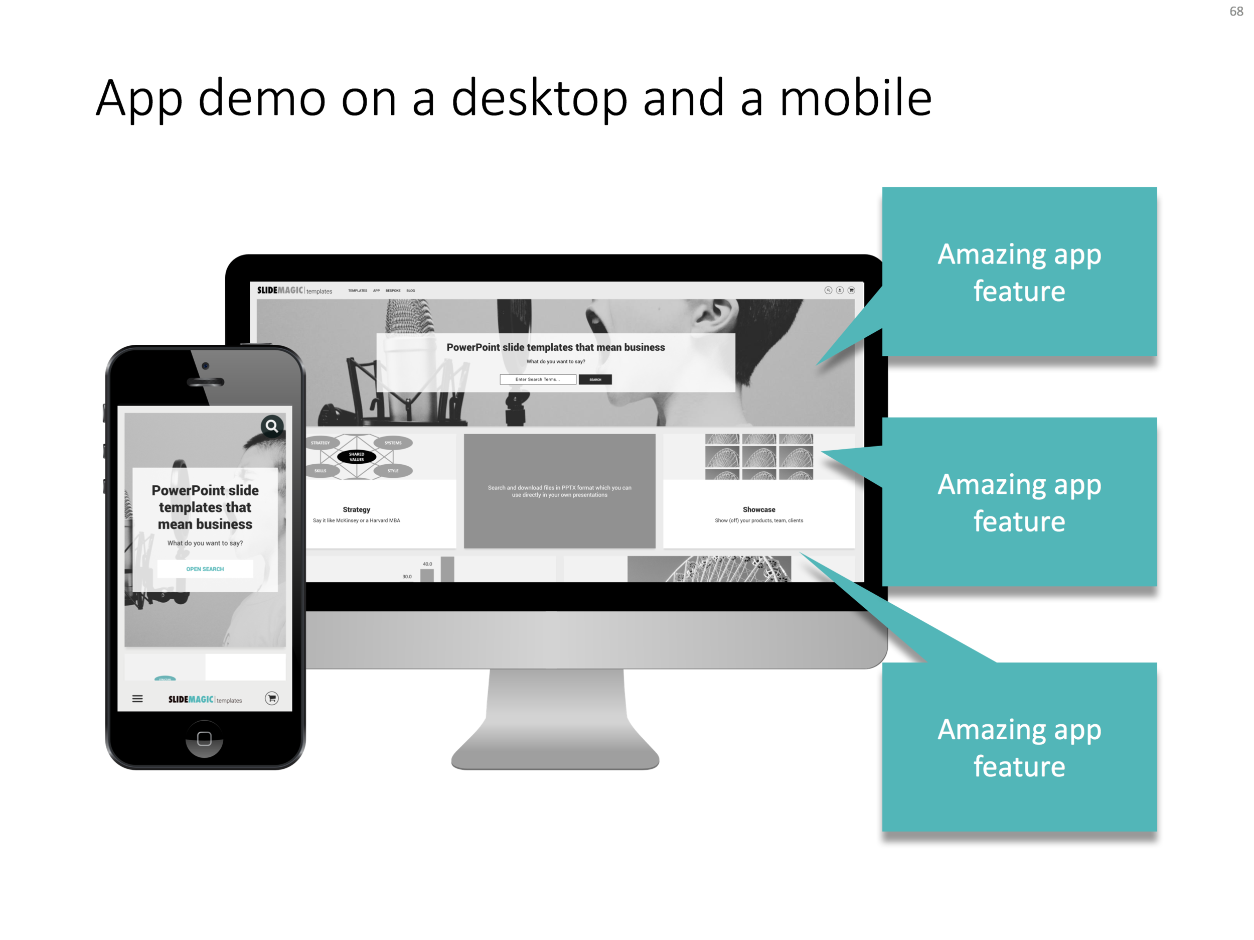 how to make app demo presentation