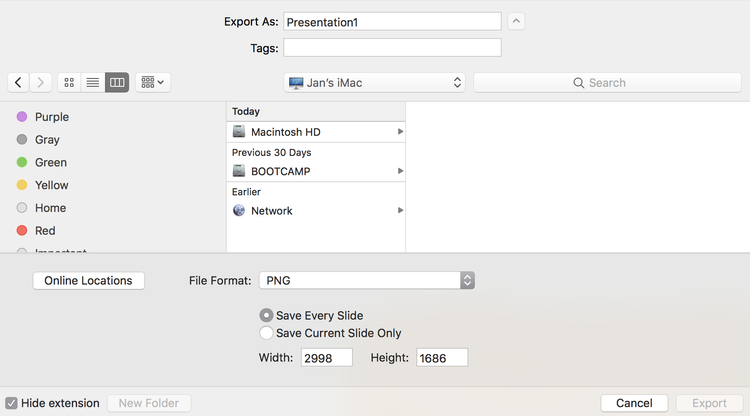 How to change export resolution of powerpoint slide for mac shortcut How to change export resolution of powerpoint slide for mac shortcut