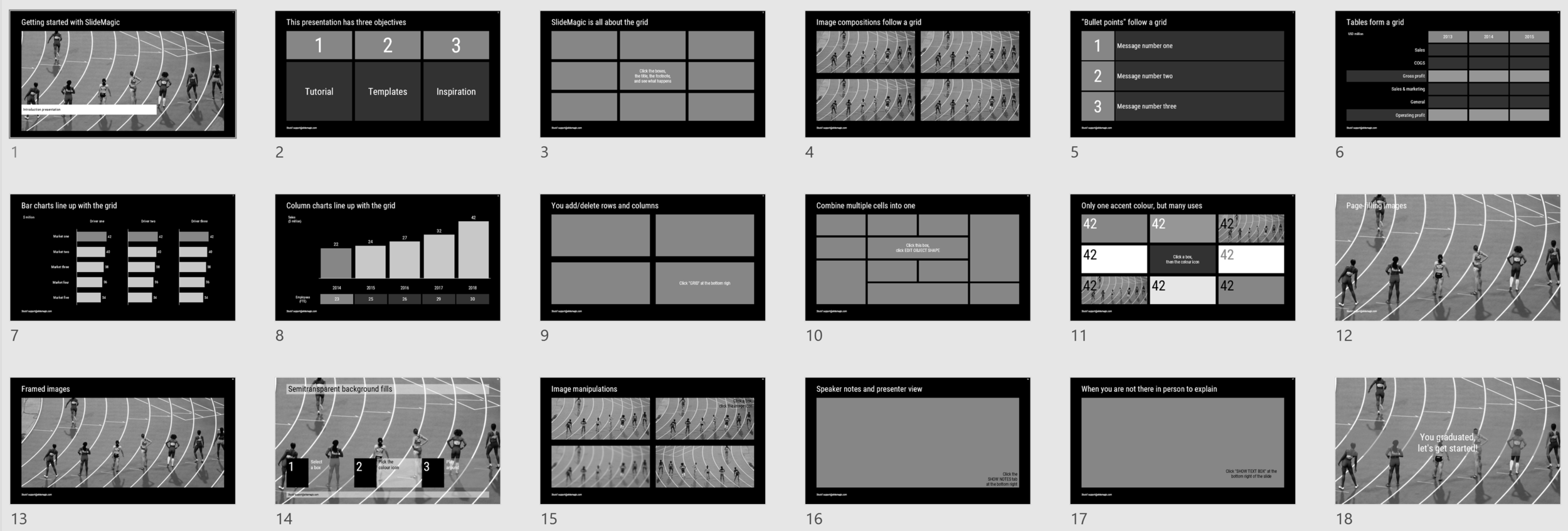 Automatic 16:9, dark background conversion