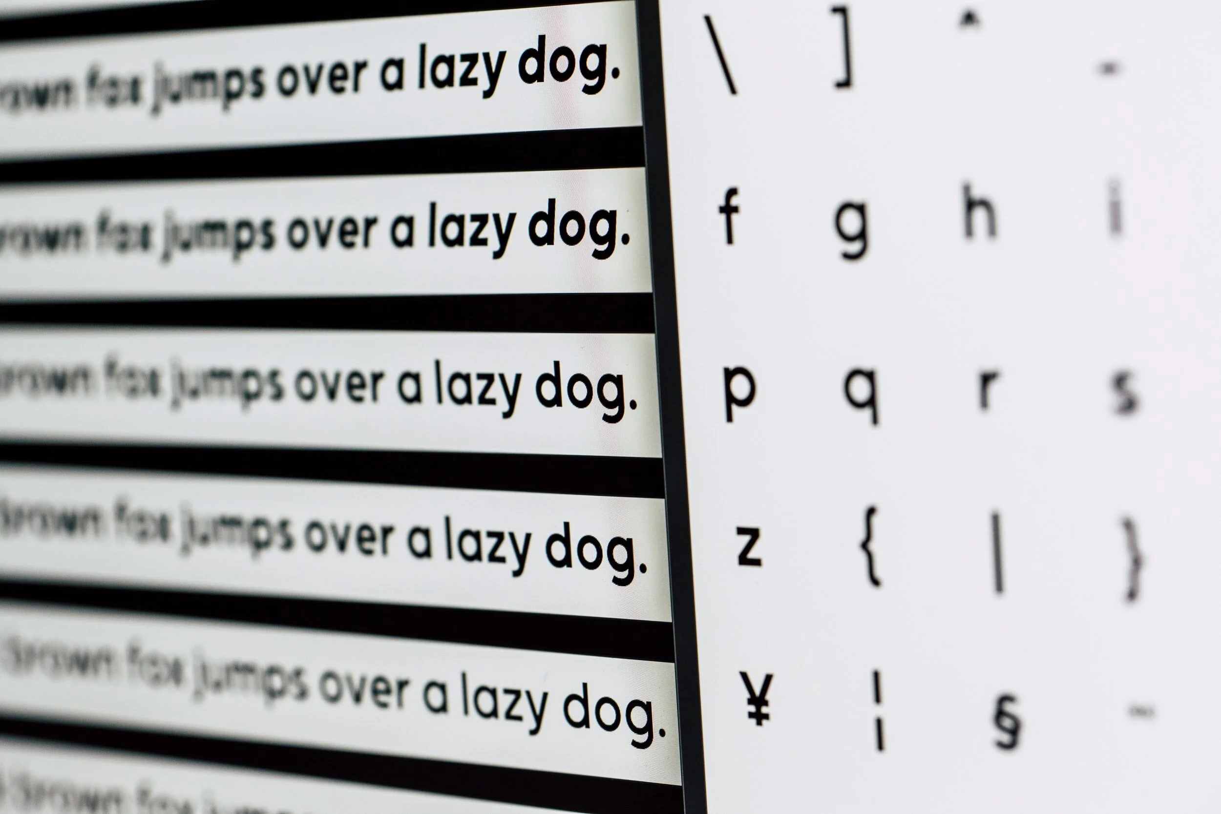 Different types of language errors