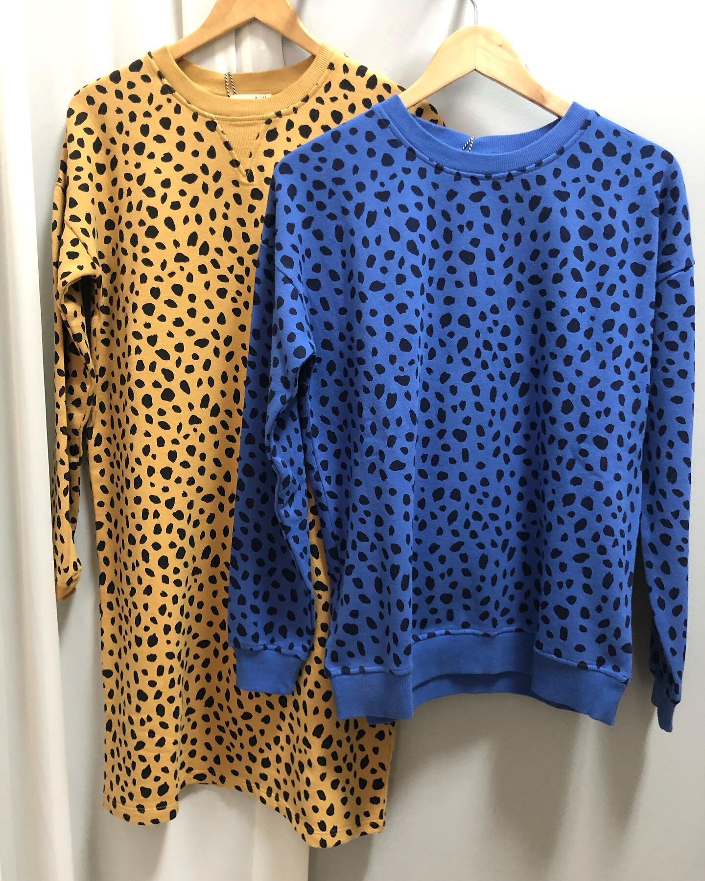 Absolutely love these gorgeous pieces from @sugarhillbrighton Cheetah Sweatshirt and Sweater Dress sizes 8-16UK &pound;48 &amp; &pound;58 available to buy online at WWW.FRANKANDSALVI.COM 🐆 ❤️
.
.
.
.
#sweater #sweatshirt #sweatdress #leopard #animal