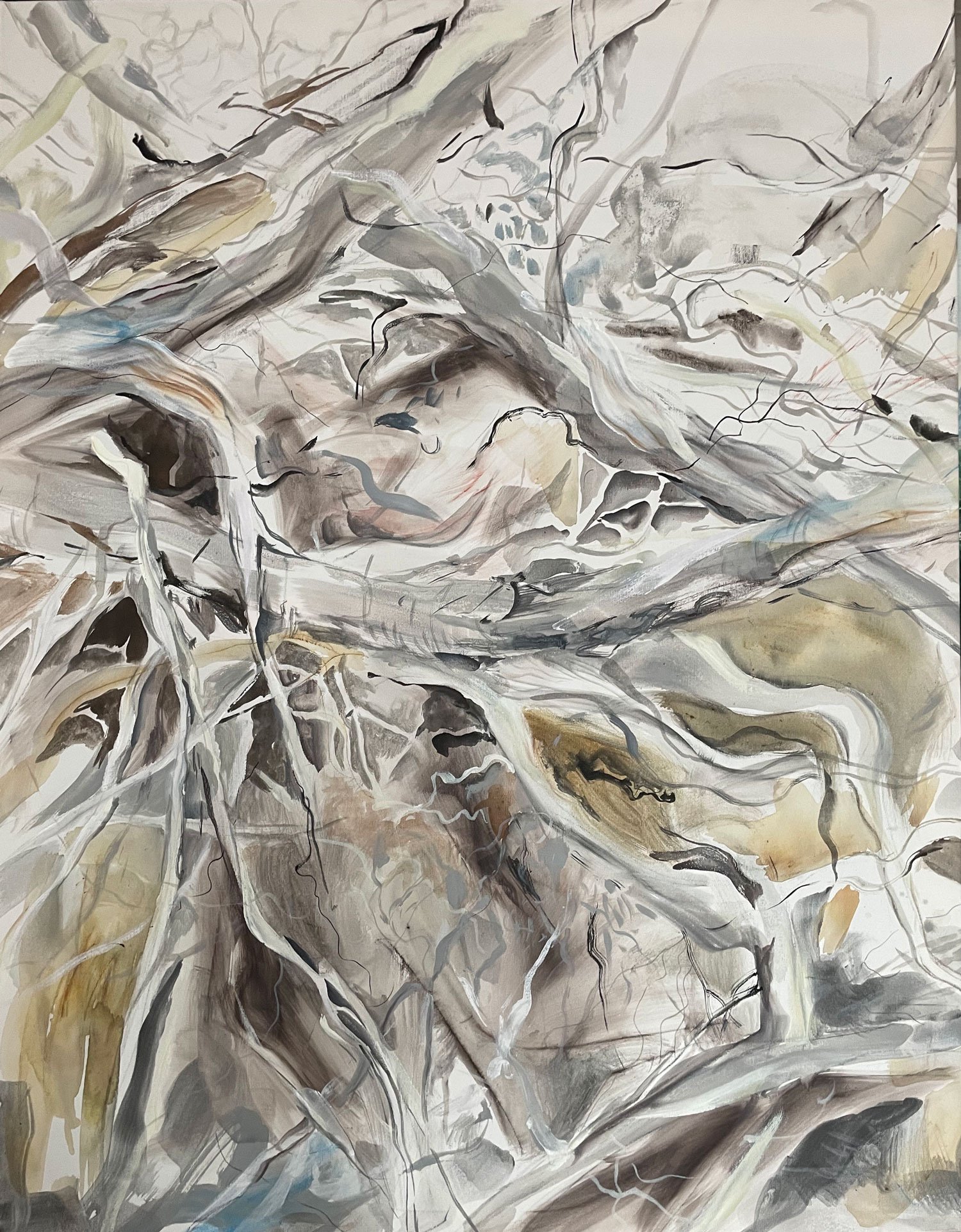 Roots I | 80 x 90 cm | 2022