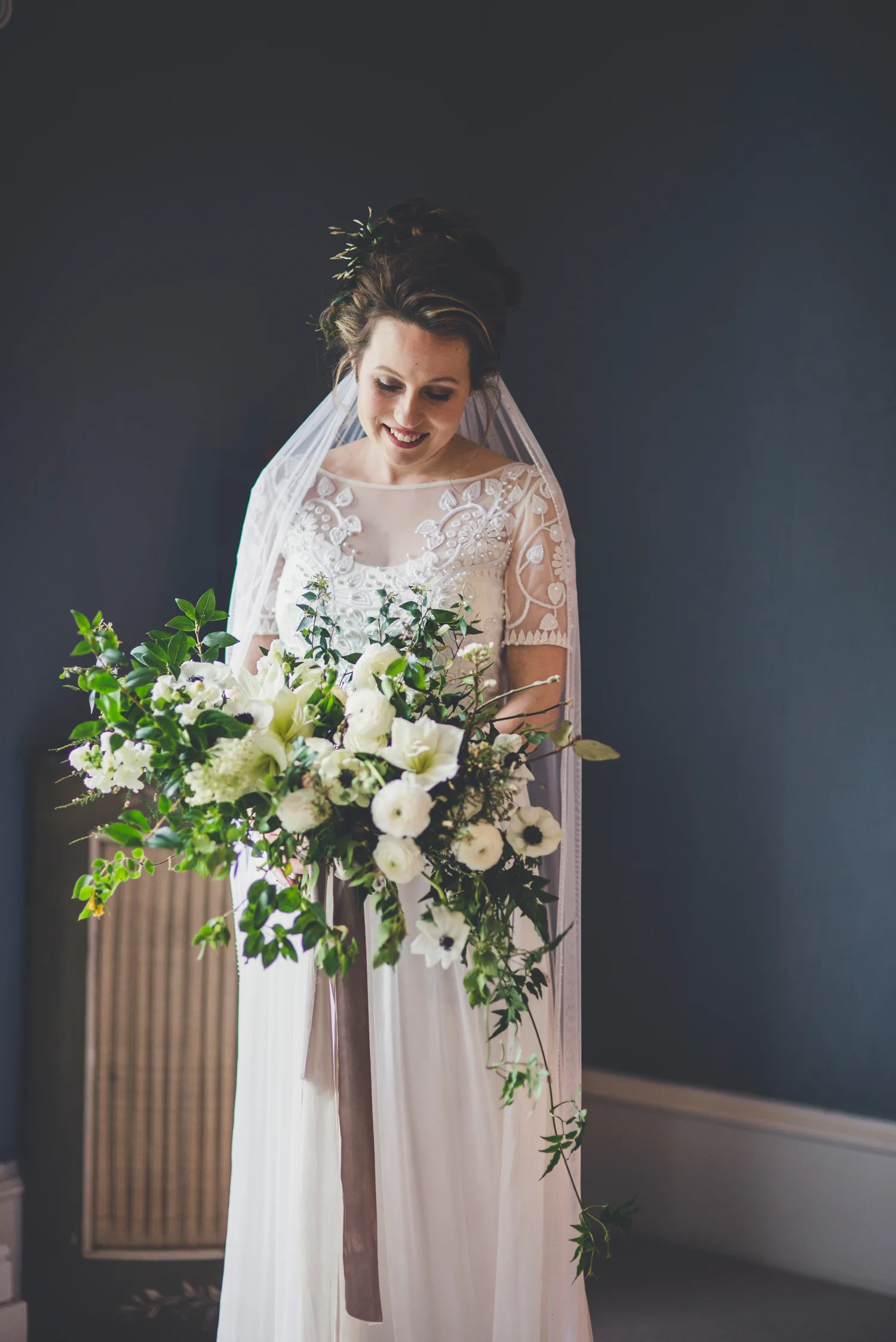 Poppy's Bridal Boquet - Technically a 2015 New Year's Eve Wedding - image by Amy Shore Photography