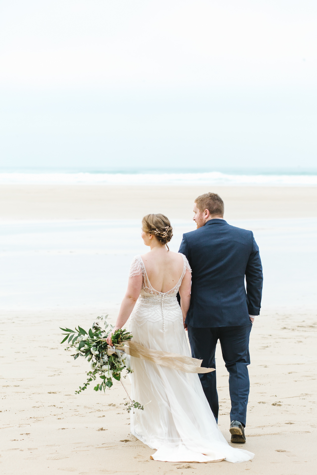 Elopement to Watergate Bay 