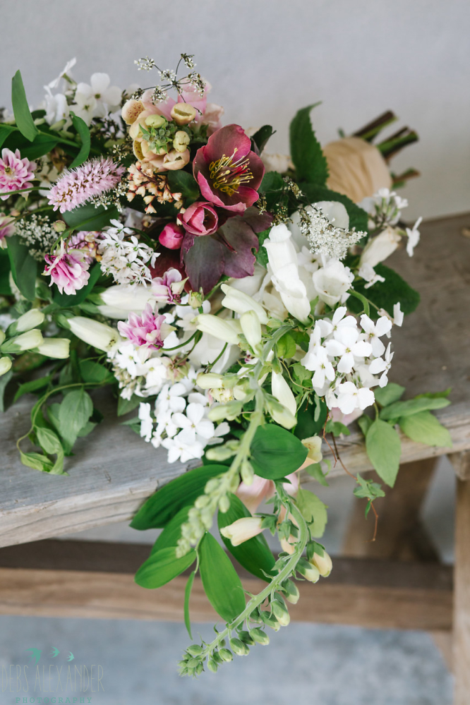 Cornish Bridal Bouquet