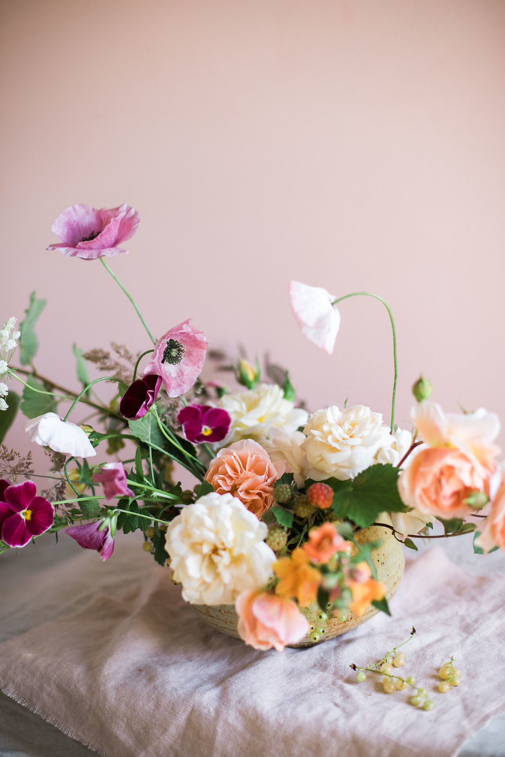 Cornish wedding florist