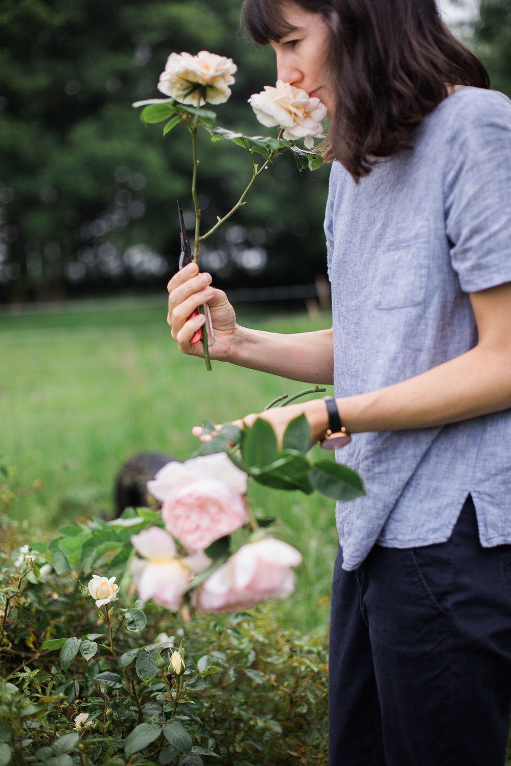 Cornish Florist Becca of The Garden Gate Flower Company