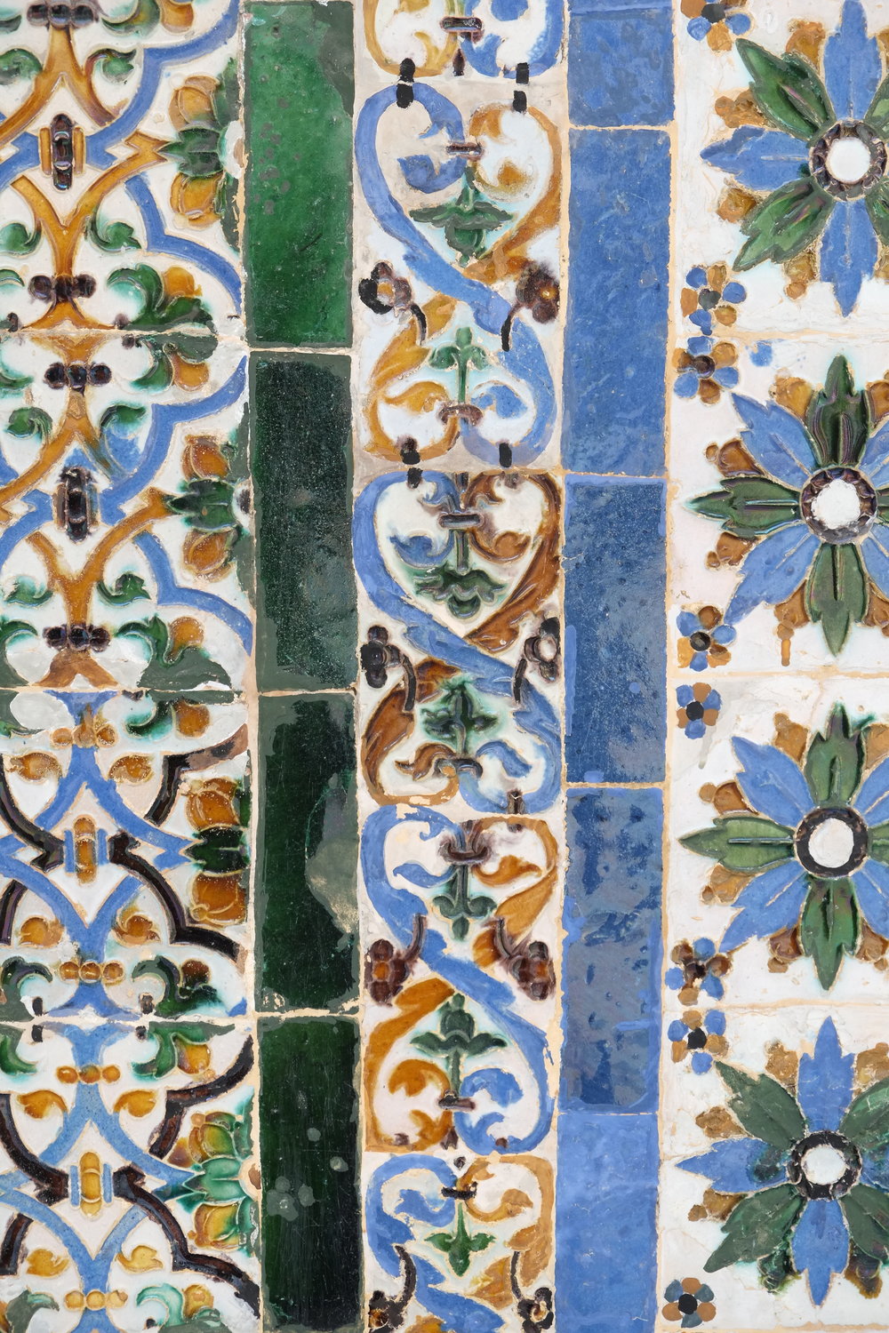 Tiles from the Casa de Pilatos