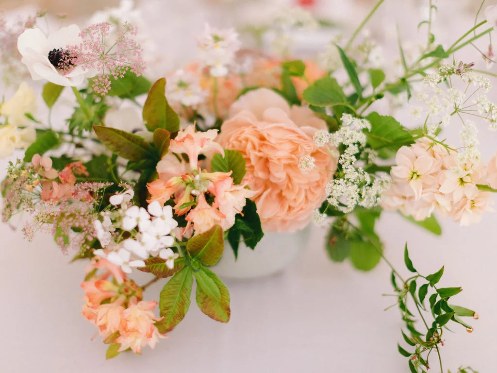 Table flowers captured by Imogen Xiana