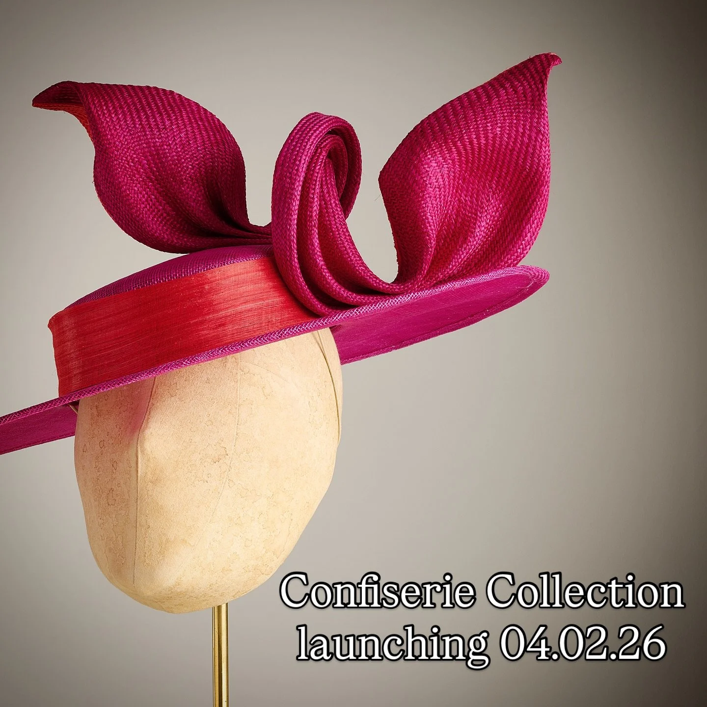 LAUNCHING this week! 🚀 
Can&rsquo;t wait to show you our SS26 collection!

@nickymalonepr 
@britishhatguild 

#britishmillinery #bespokemillinery #racingstyle