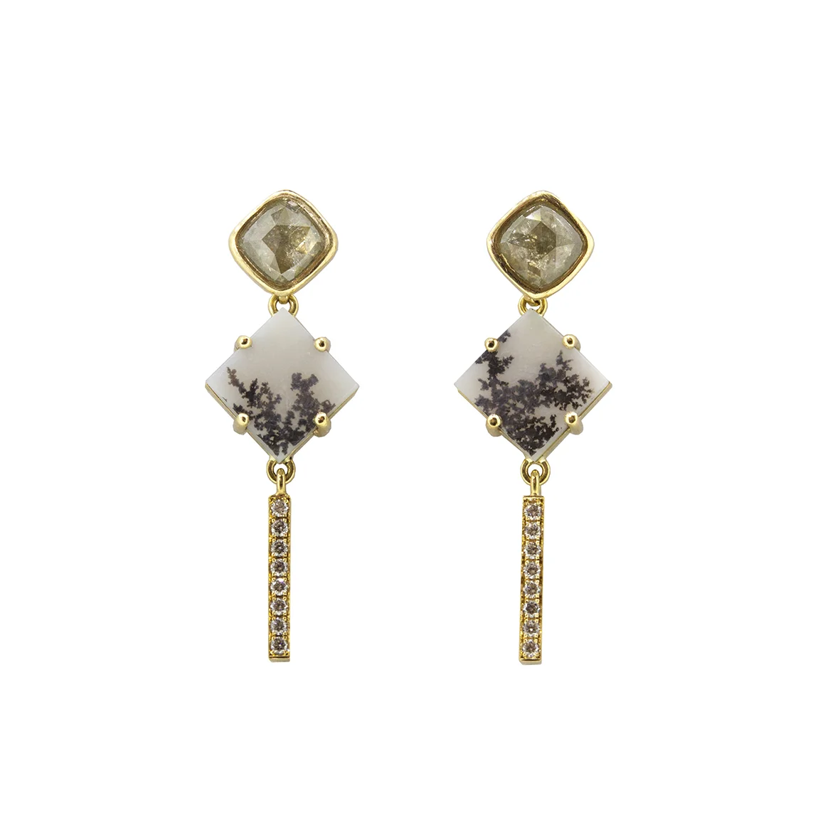Square agate and diamond studs earrings Sorrel Bay.jpg