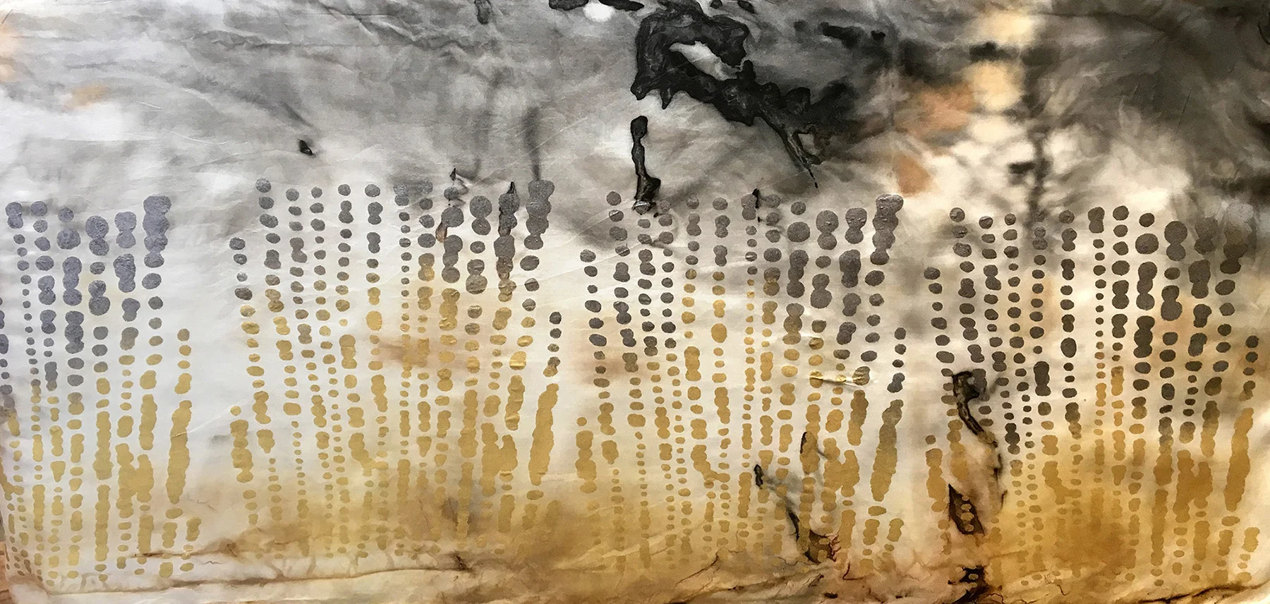 Acrylic Fiber Paint on Silk, 2019
