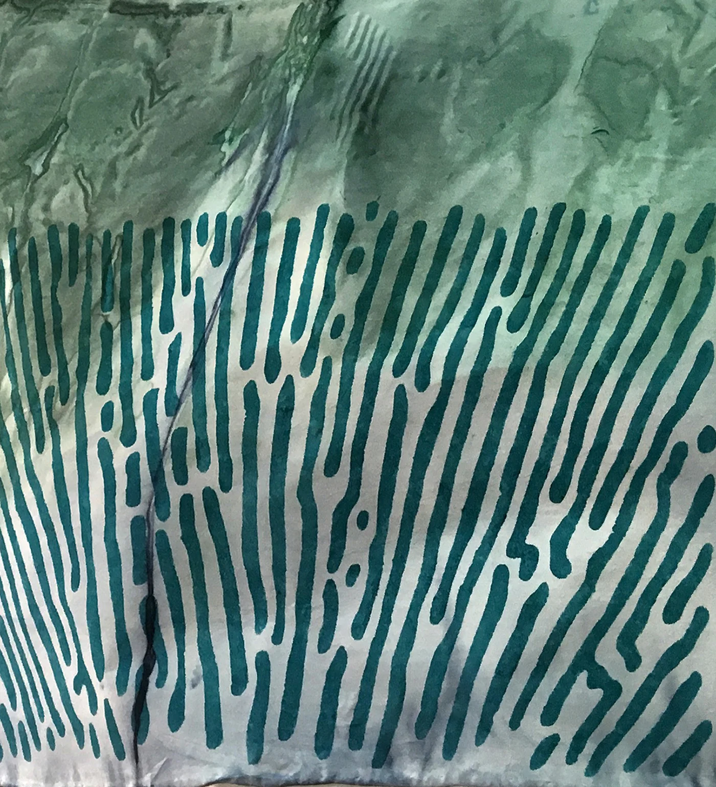 Acrylic Fiber Paint on Silk, 2019