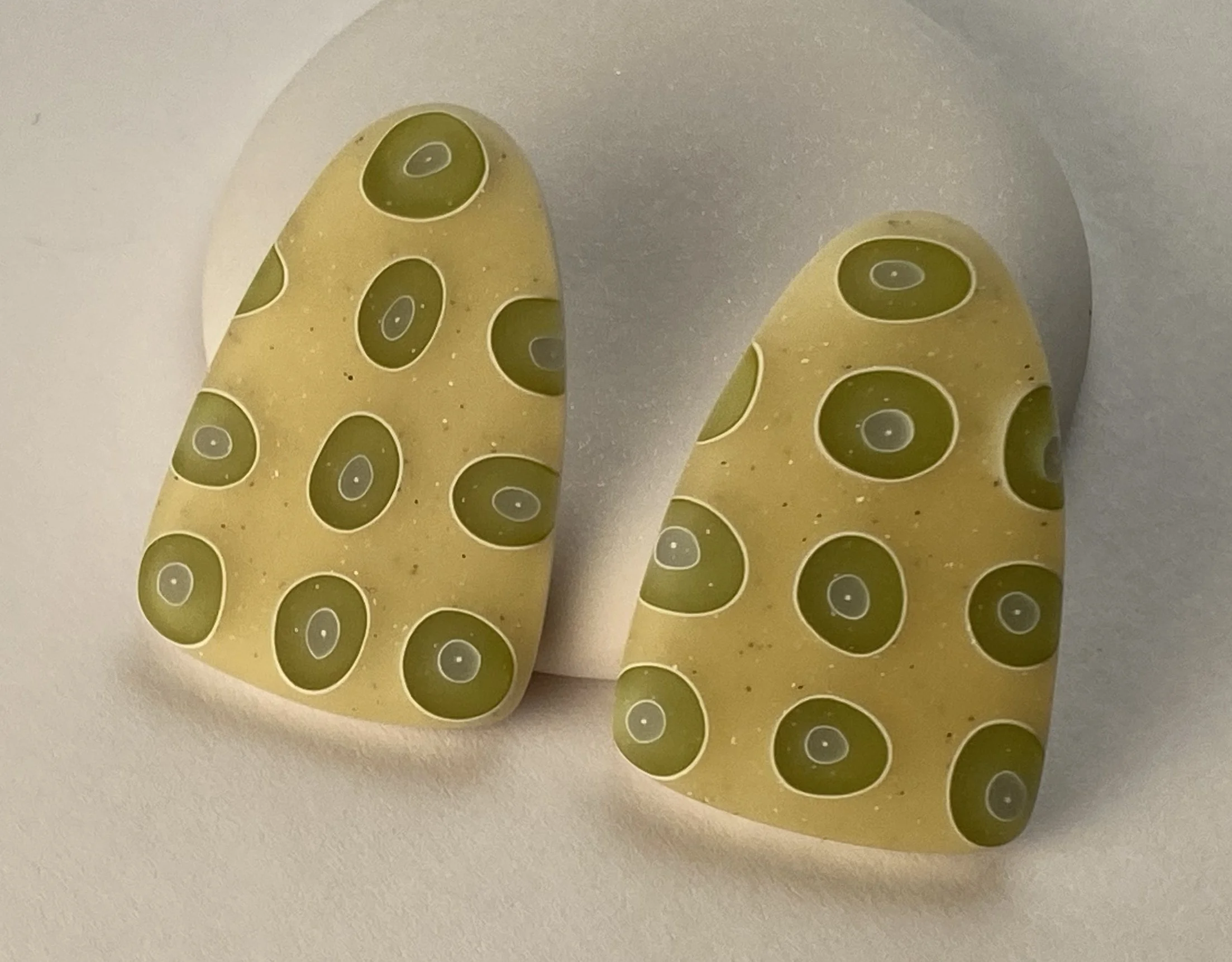 Yellow Arch with green dots.jpg