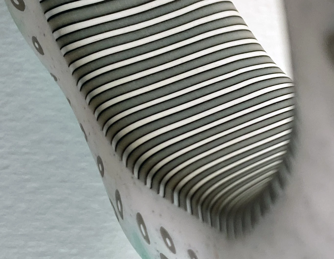 Wavey Bangle in Sea Green and White 3.jpg