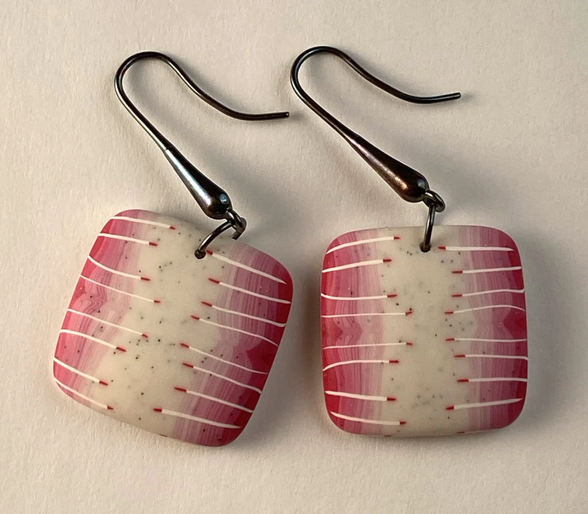 Square Mitosis Dangles in Pink and Cream 1.jpg