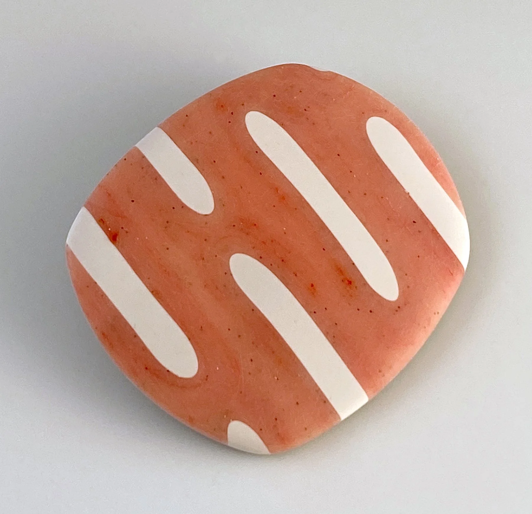 Tile Brooch peach with white ovals.jpg