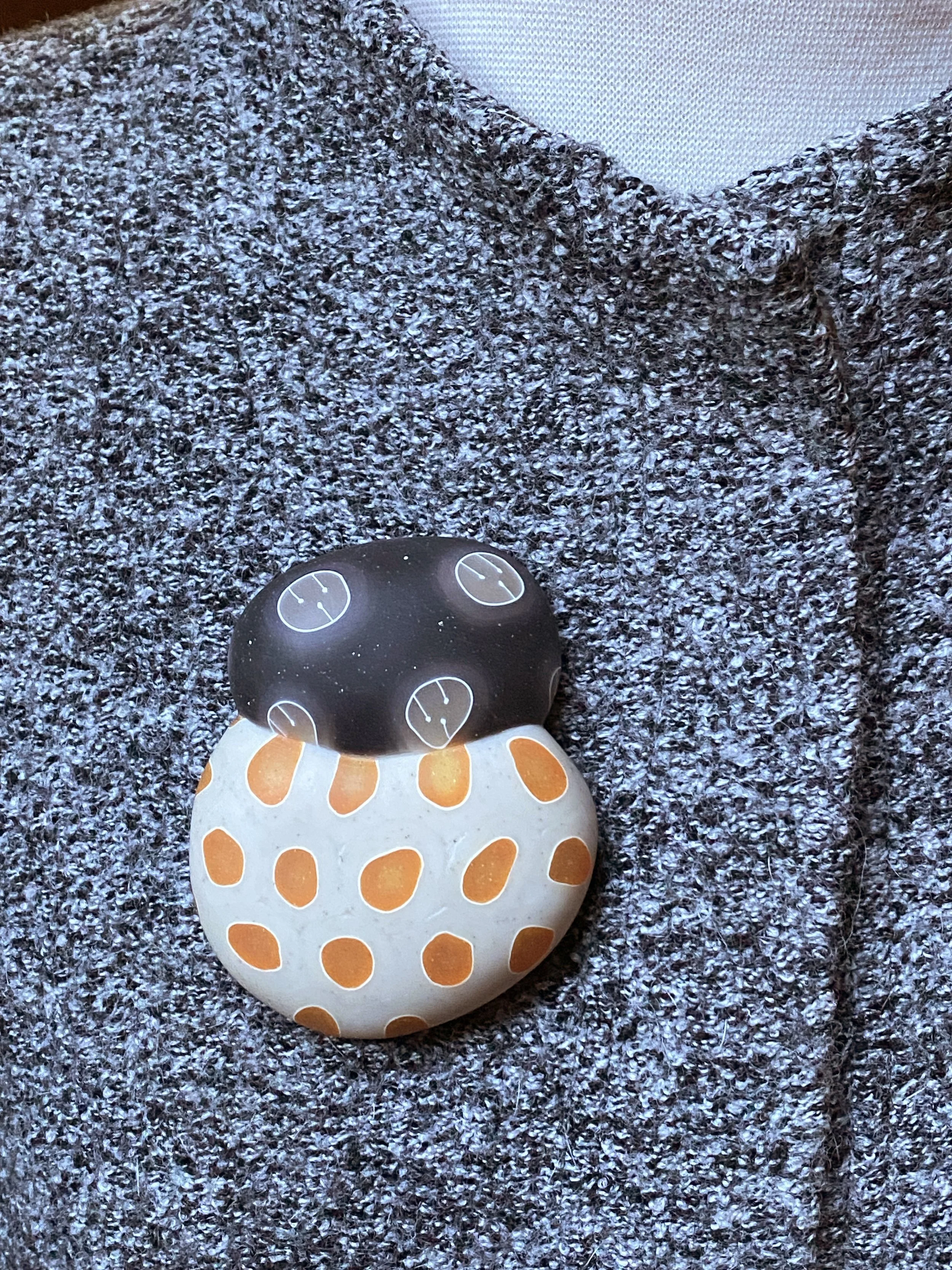 Merged Rocks Brooch Oranage spots 2.jpg