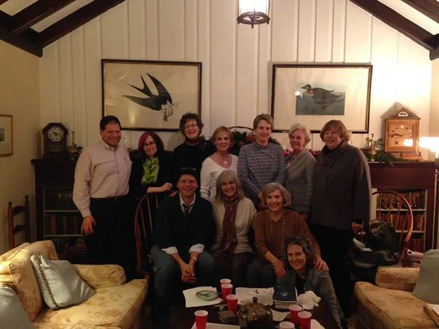The Chevy Chase poetry workshop, December, 2013: meeting 16 weeks a year since fall 2010