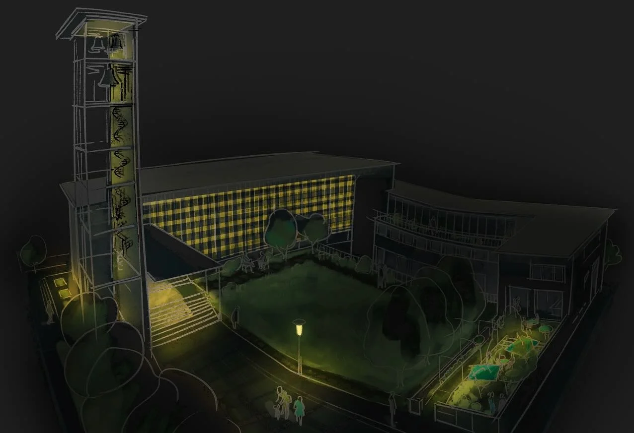 Projekt: 1906 Sanierung der Johanneskirche, Basel Lichtplaner: H&uuml;bschergestaltet GmbH, Basel⁠⠀⁠@huebschergestaltet
 Bauherrschaft: Evangelisch-Reformierte Kirche, Basel-Stadt @erkbsl
 Architekten: courvoisier Stadtentwicklung GmbH mit Nussbaumer