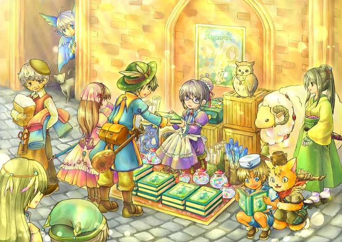 A Ryuujin receiving a story. Nom Nom.