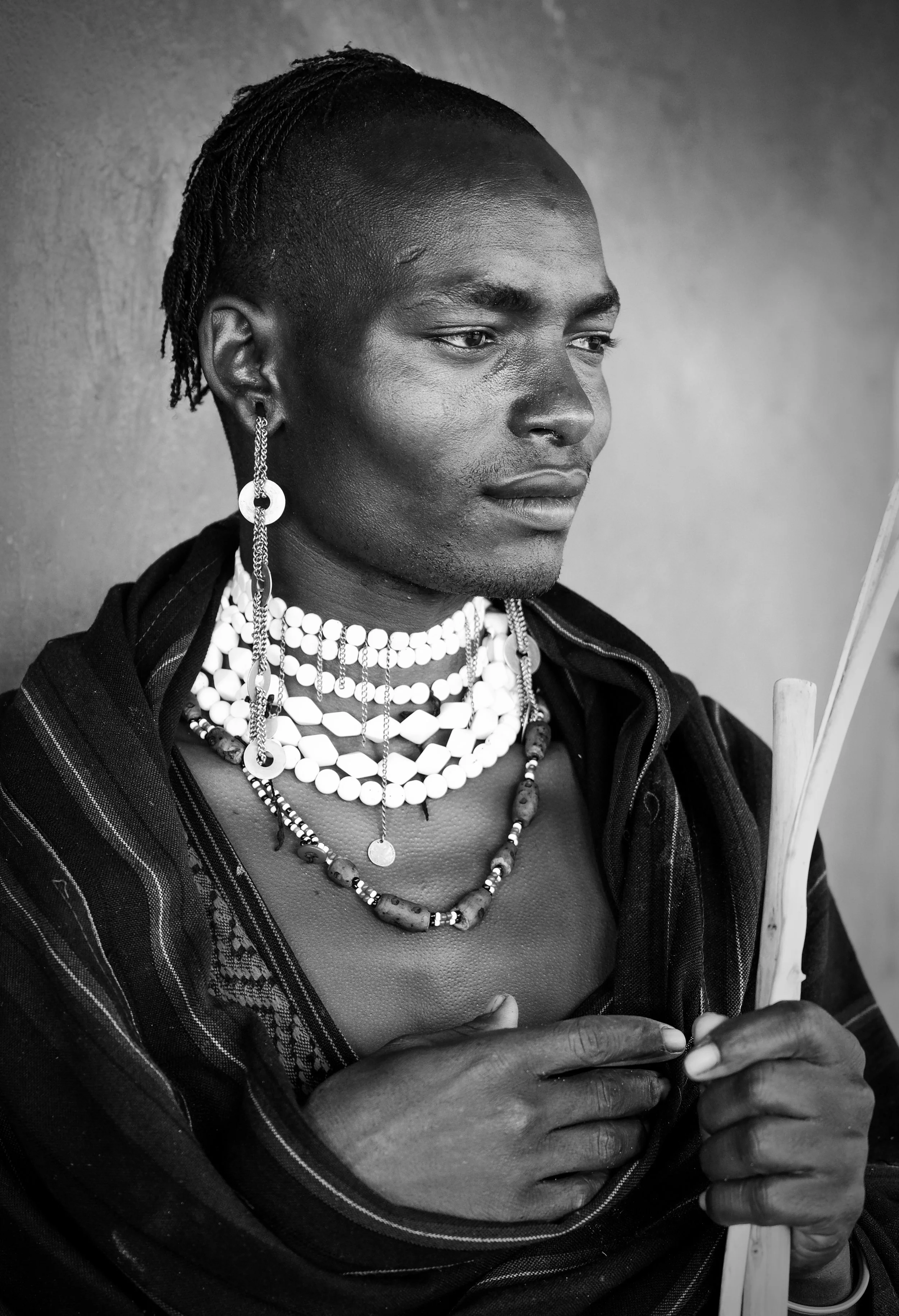 Datoga man in his prime, Matala, Tanzania