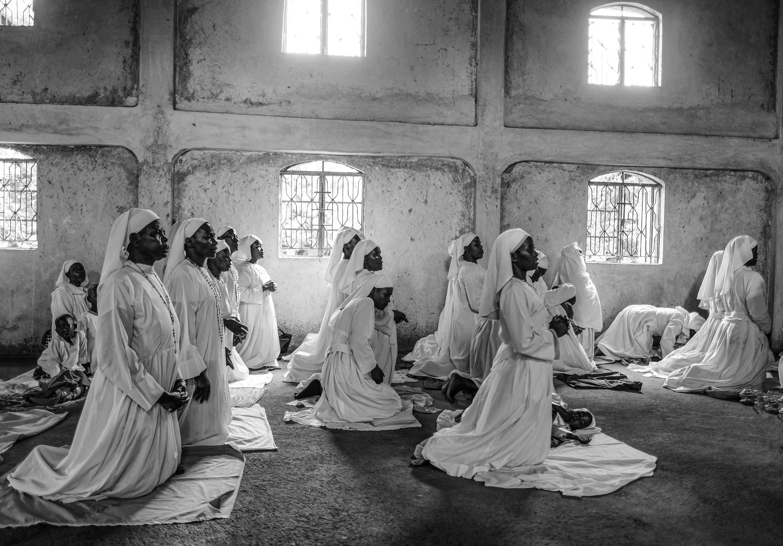Legio Maria church worship, Ndori, Kenya