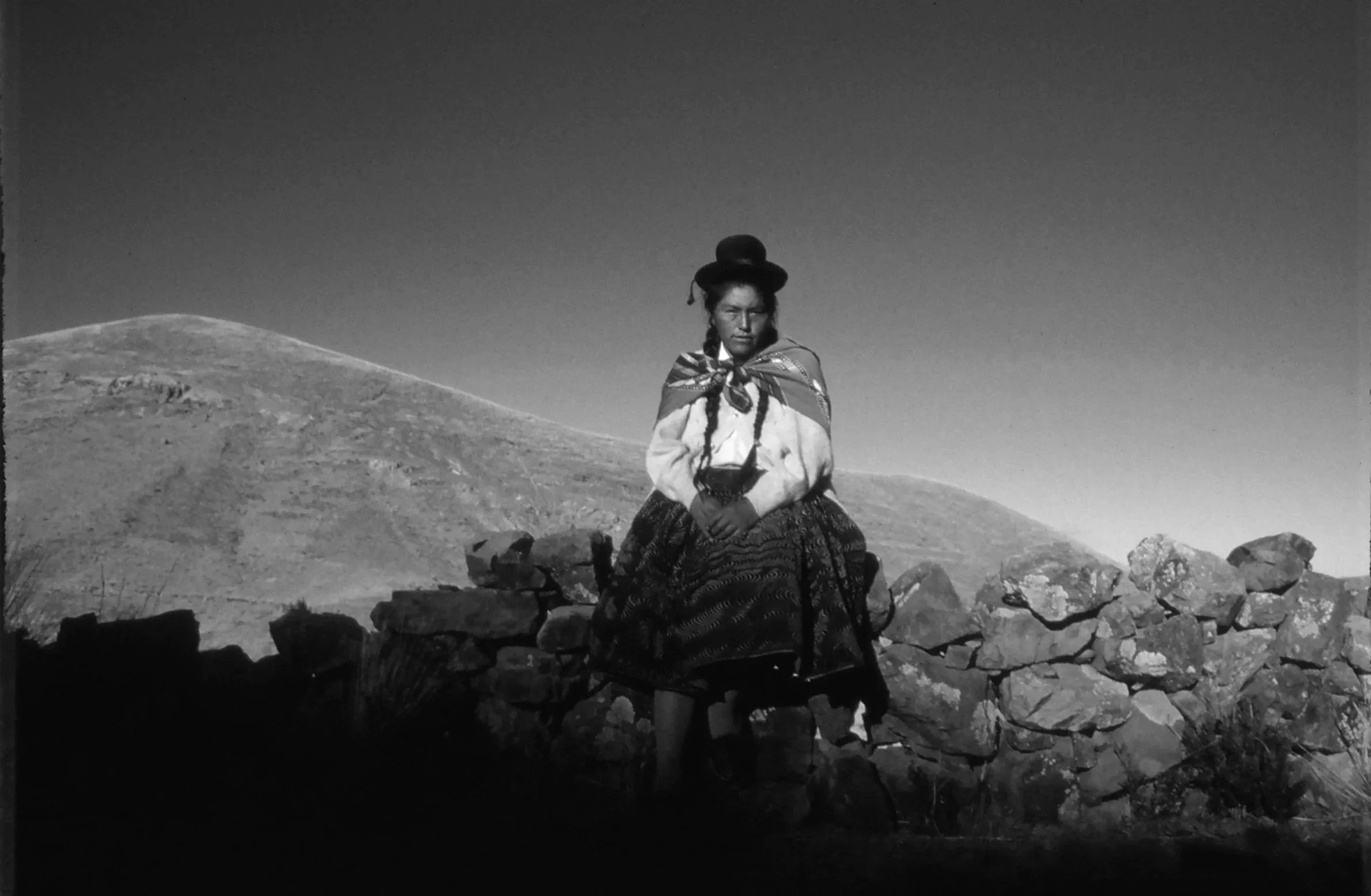 Andean lady, Juliaca, Peru
