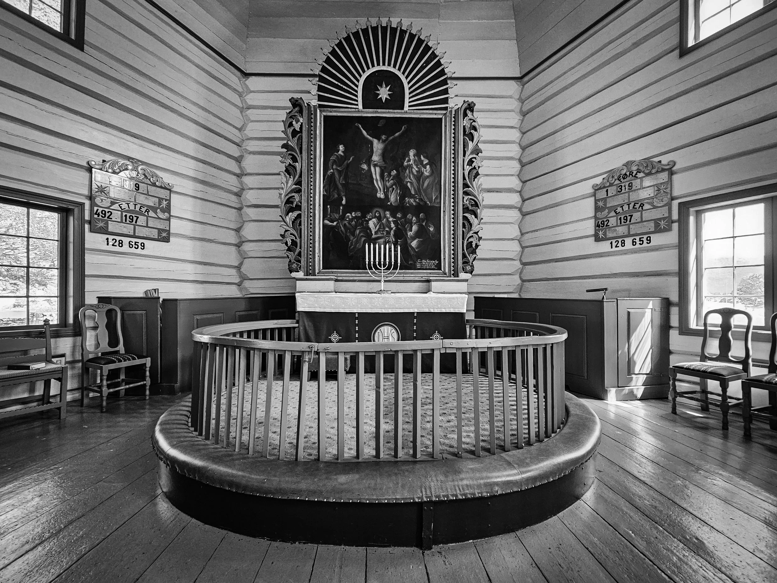 Hylestad church, Setesdal, Norway