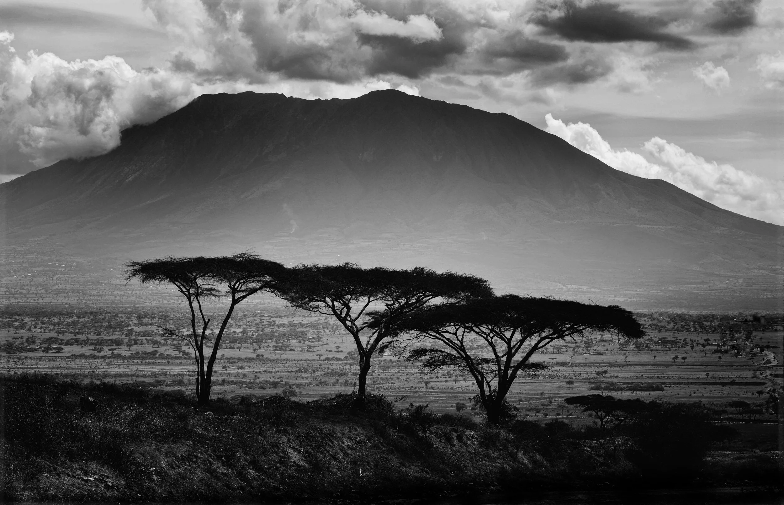 Approaching storm, Mt. Hanang, Tanzania