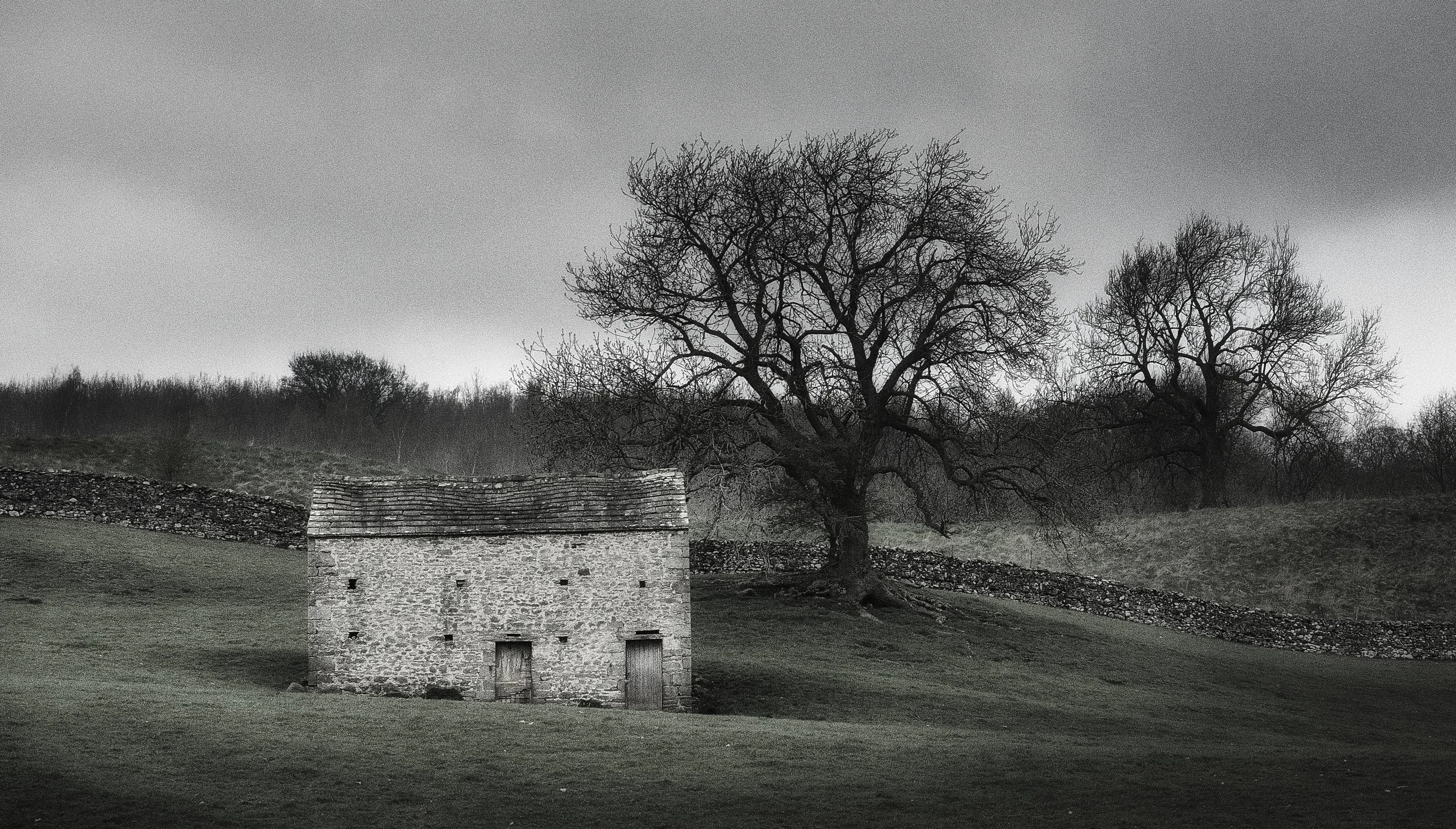 Yorshire barn, England