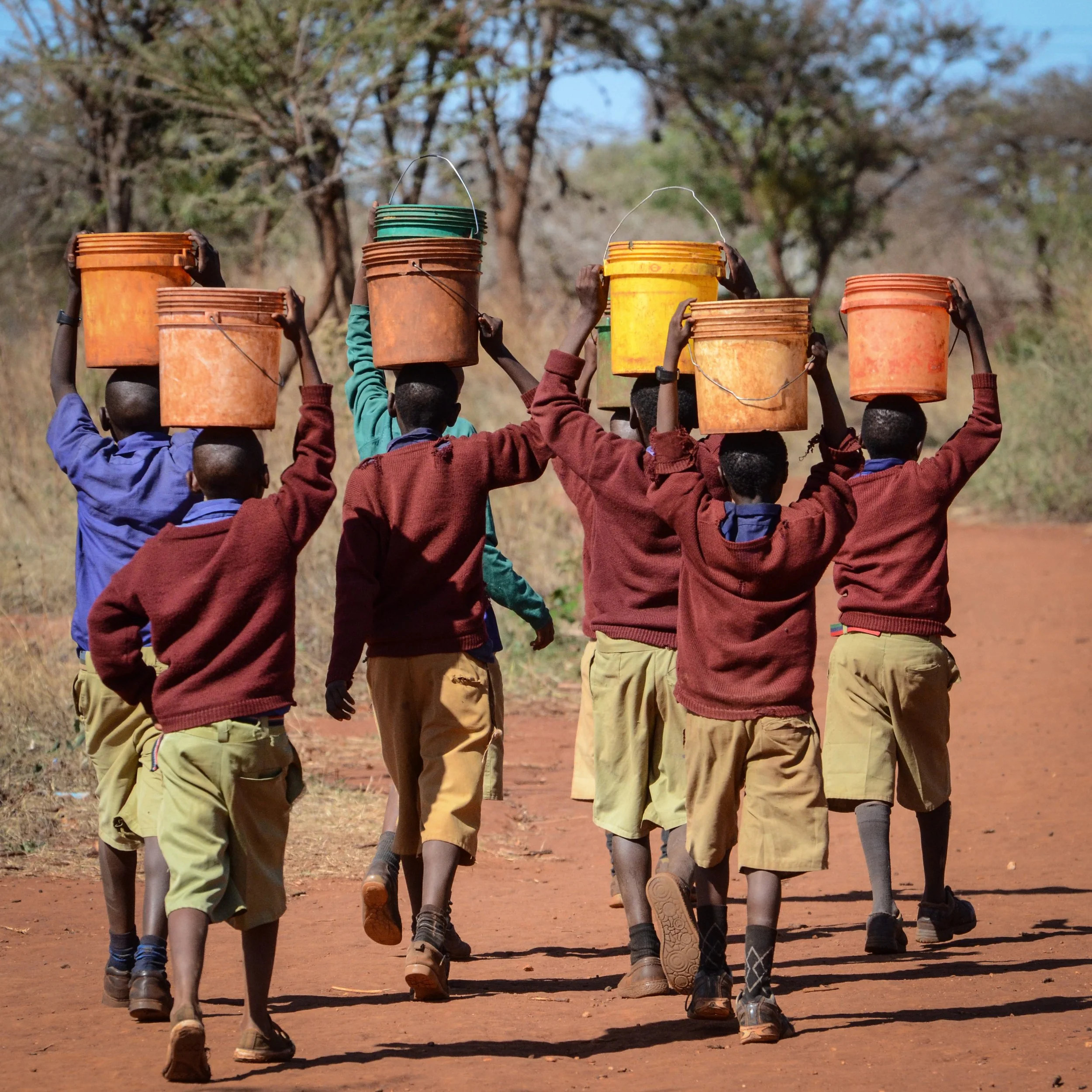 School chores, Haydom, Tanzania