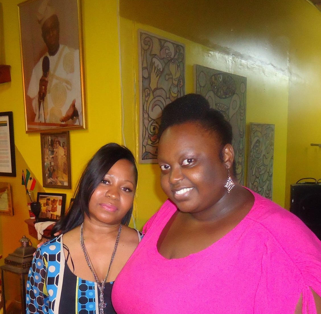 Crystal Haynes of CrystalSays.com with Carol Maraj