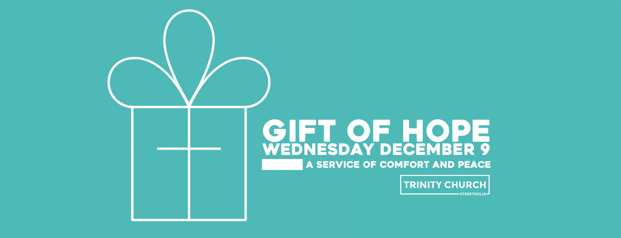 A contemplative and encouraging service for those who may struggle during the christmas season.