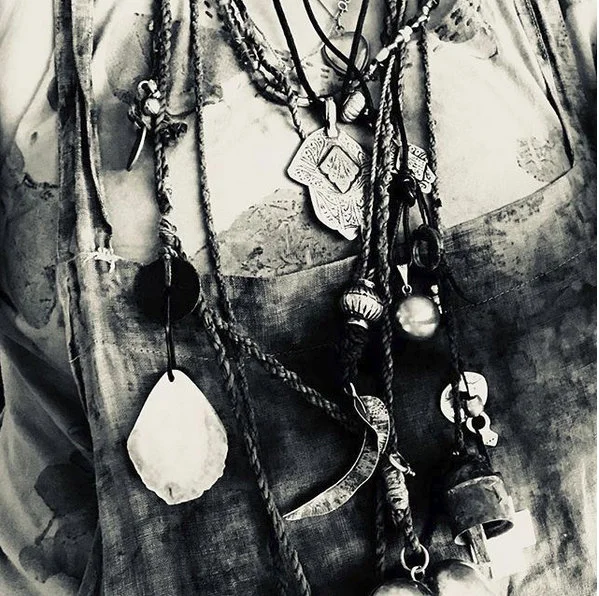 India Flint's jewelry hoard, via her IGM feed ... dreamy