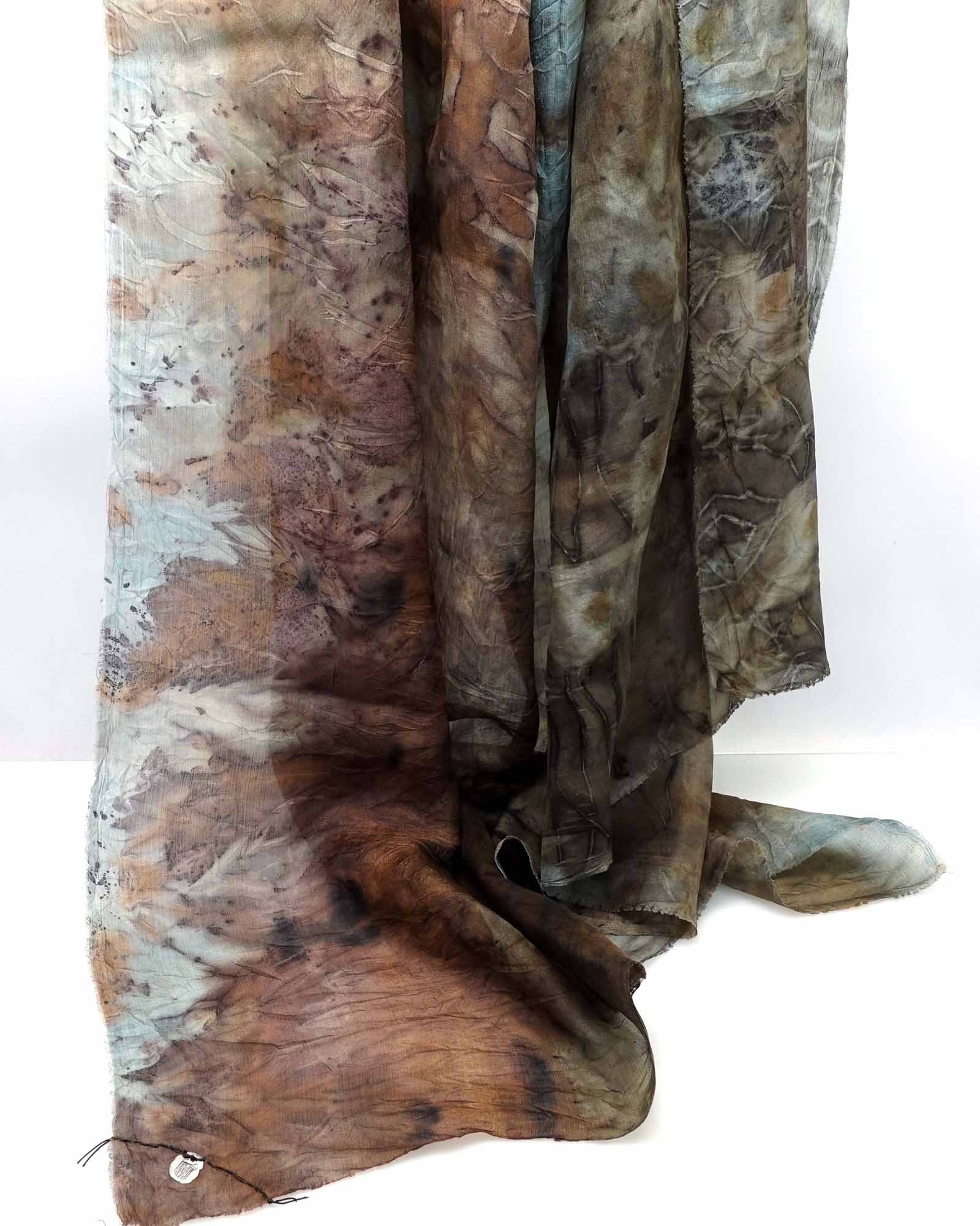 botanical print scarves — KathyVanKleeck