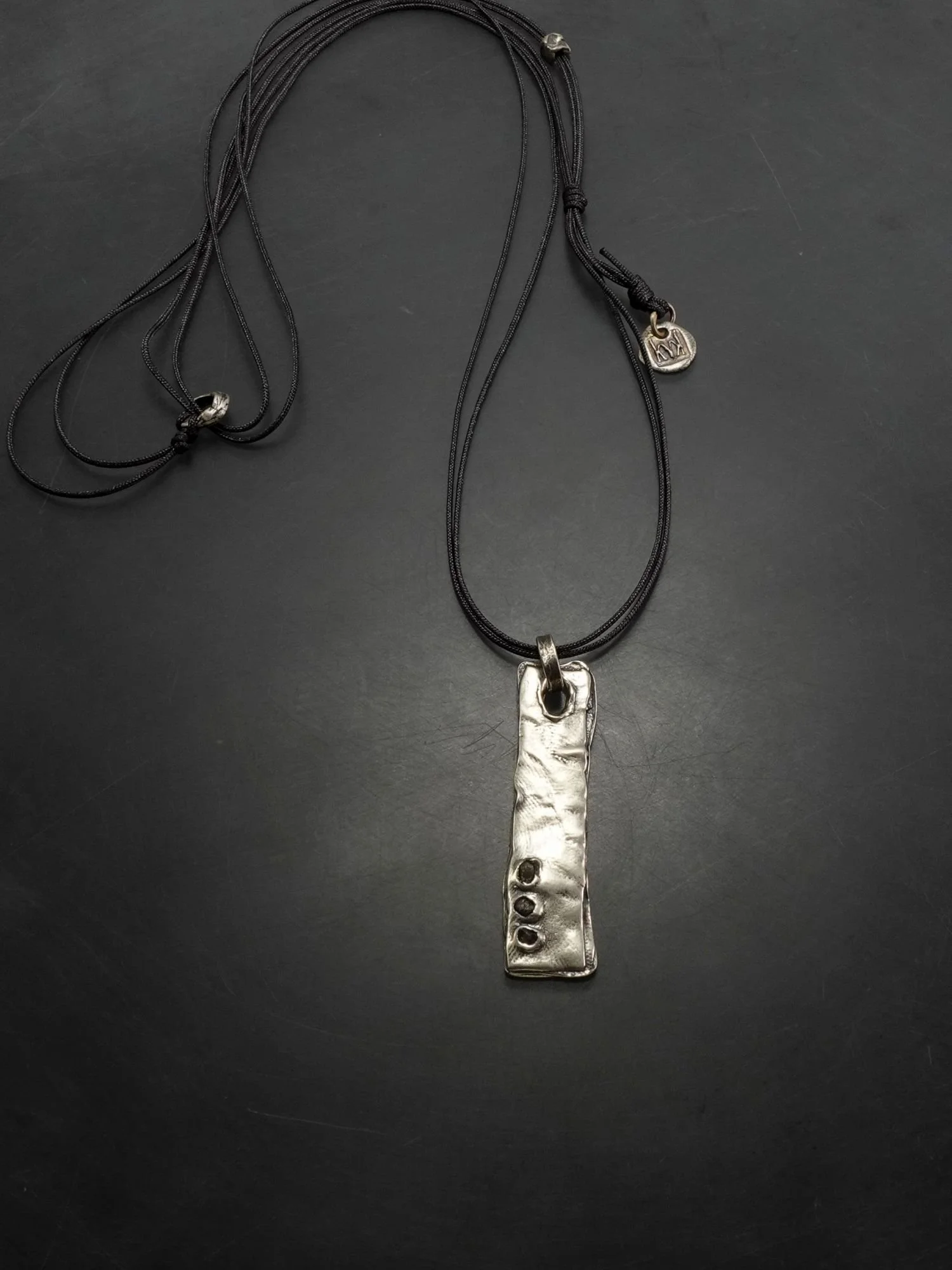 strata plank & diamonds pendant long kathy van kleeck 1.jpg