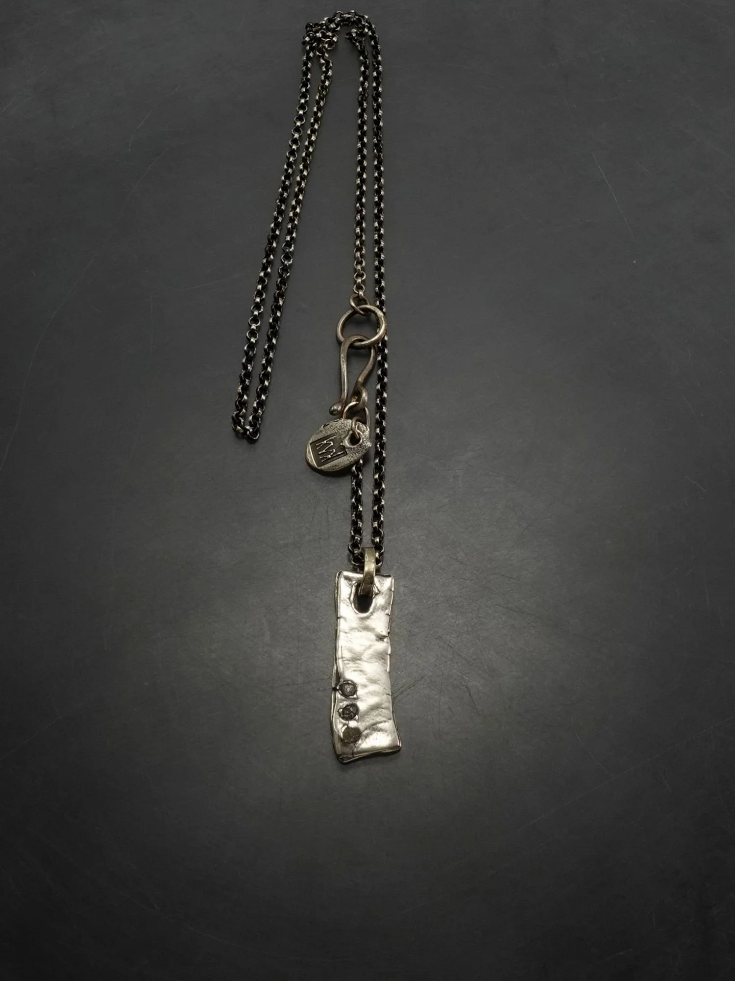 strata plank & diamonds pendant short kathy van kleeck 3.jpg