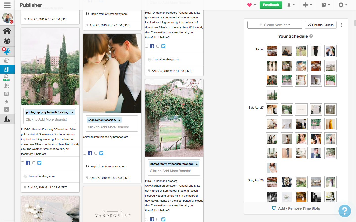 Pinterest Strategy for Wedding Photographers and Creatives | Hannah Forsberg 2