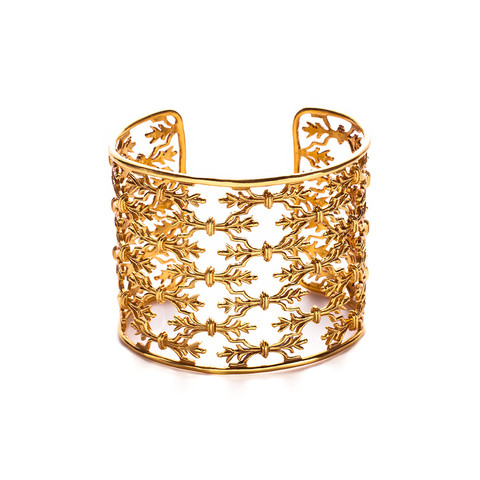 Acanthus Cuff, $165