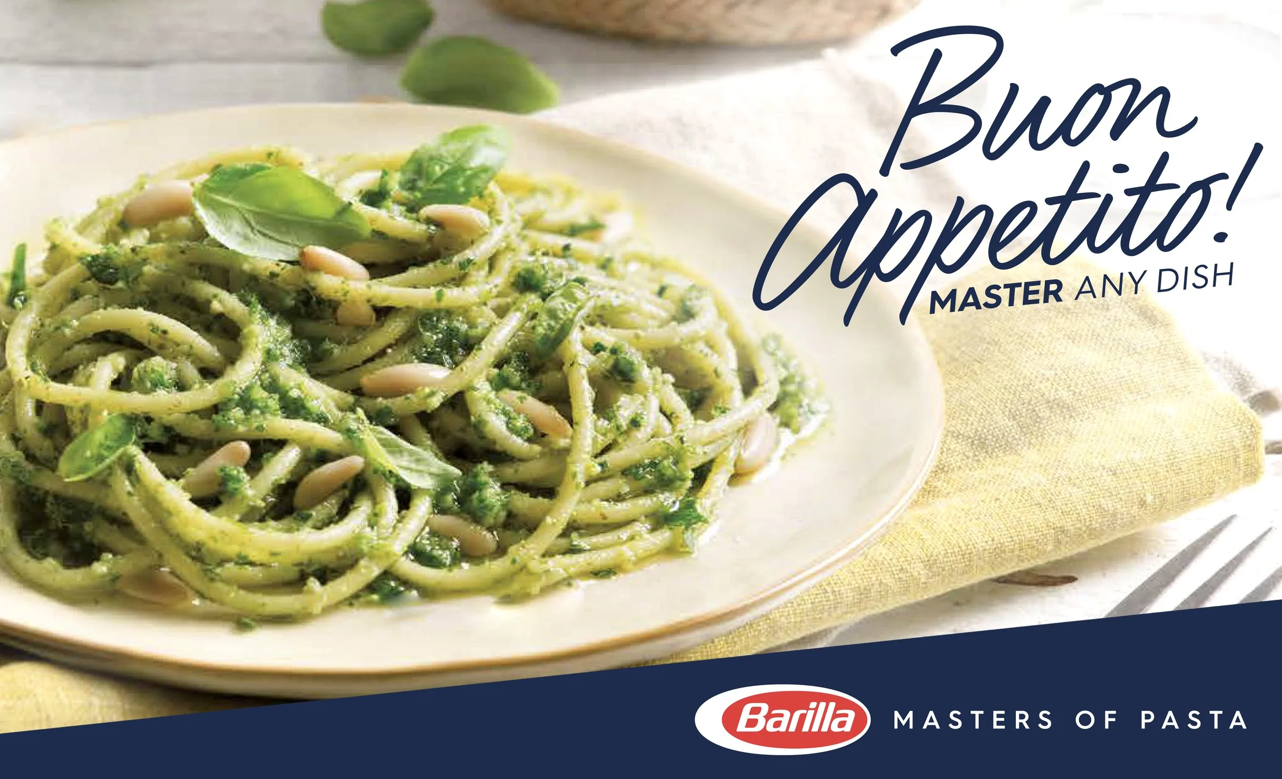 Barilla USA Shopper Marketing Creative Direction Moodboard Key Visual