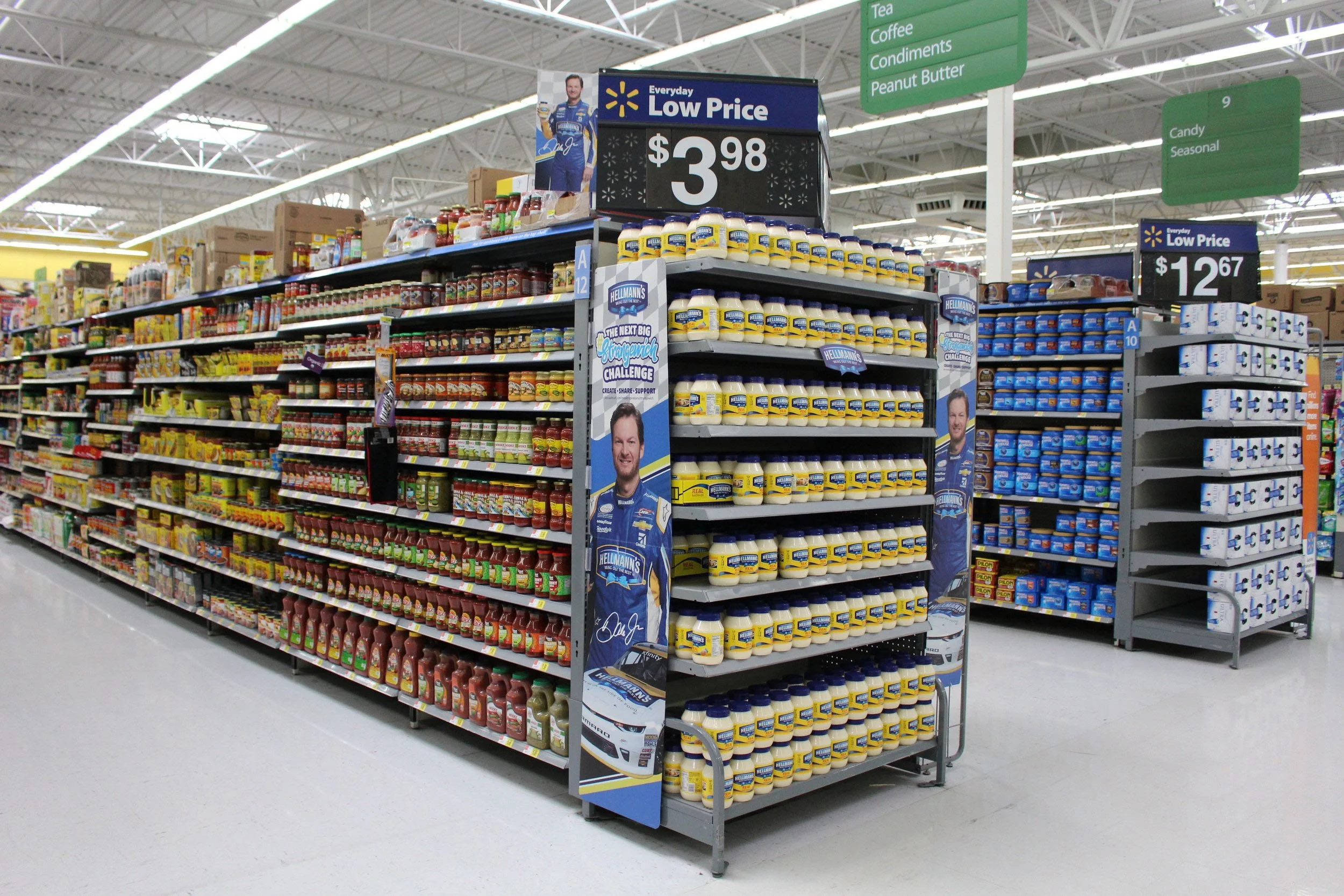 Walmart End Cap Shopper Marketing