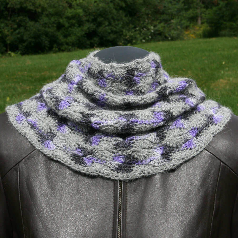 The Cluster Stitch Cowl- Crochet Kit - CeCe's Wool