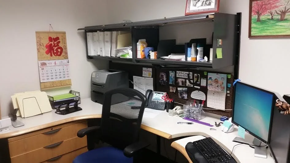My current work space.
