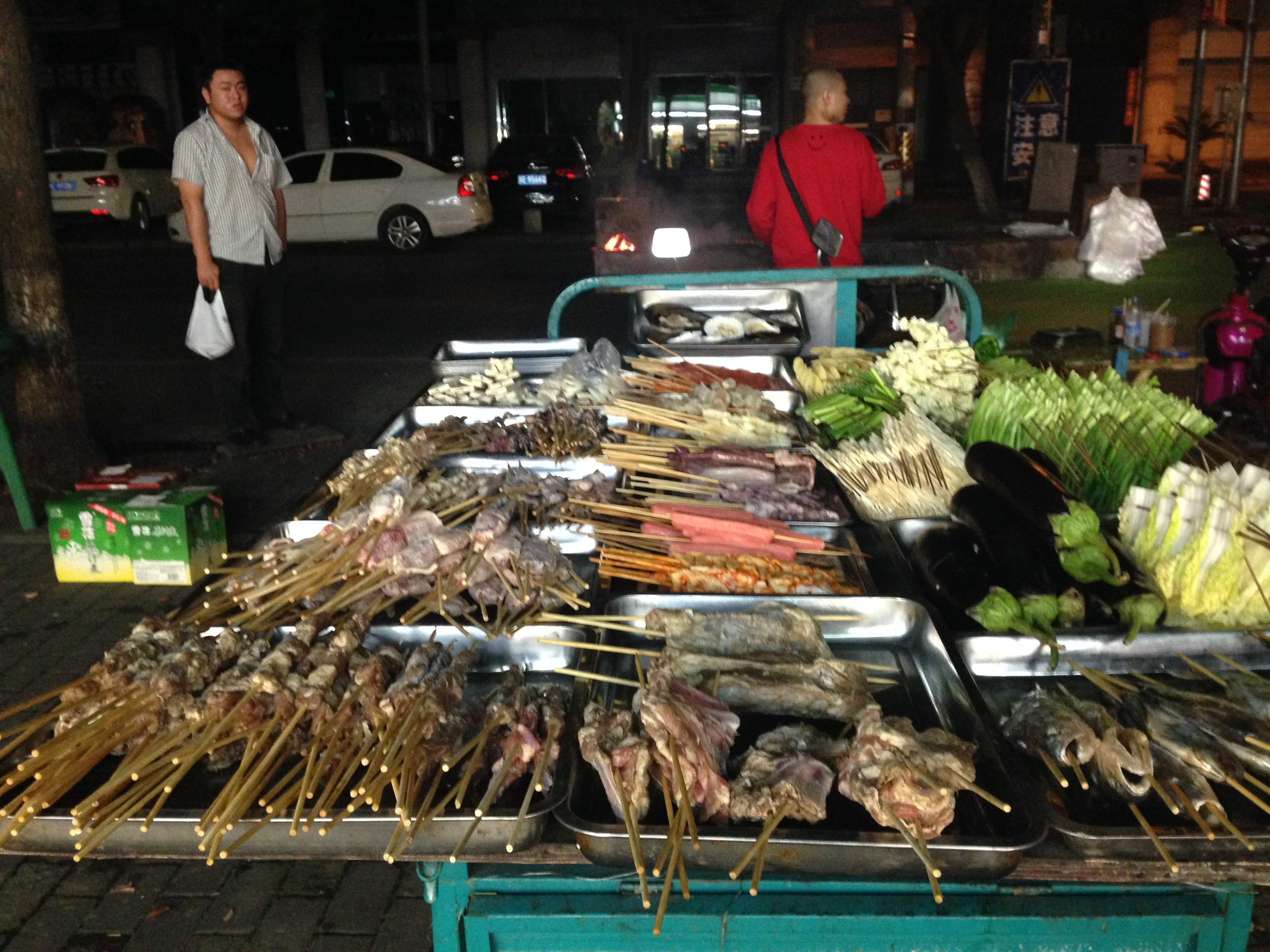 Of course some late night street food after the factory visit. 