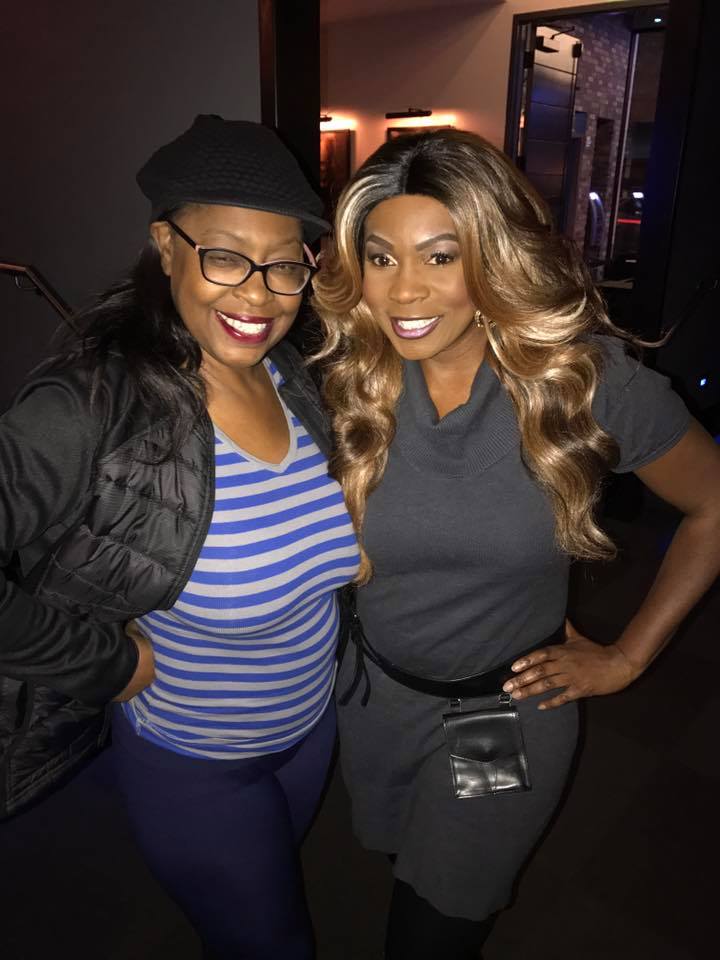 Good friend Brenda came out to support my show at House of Comedy