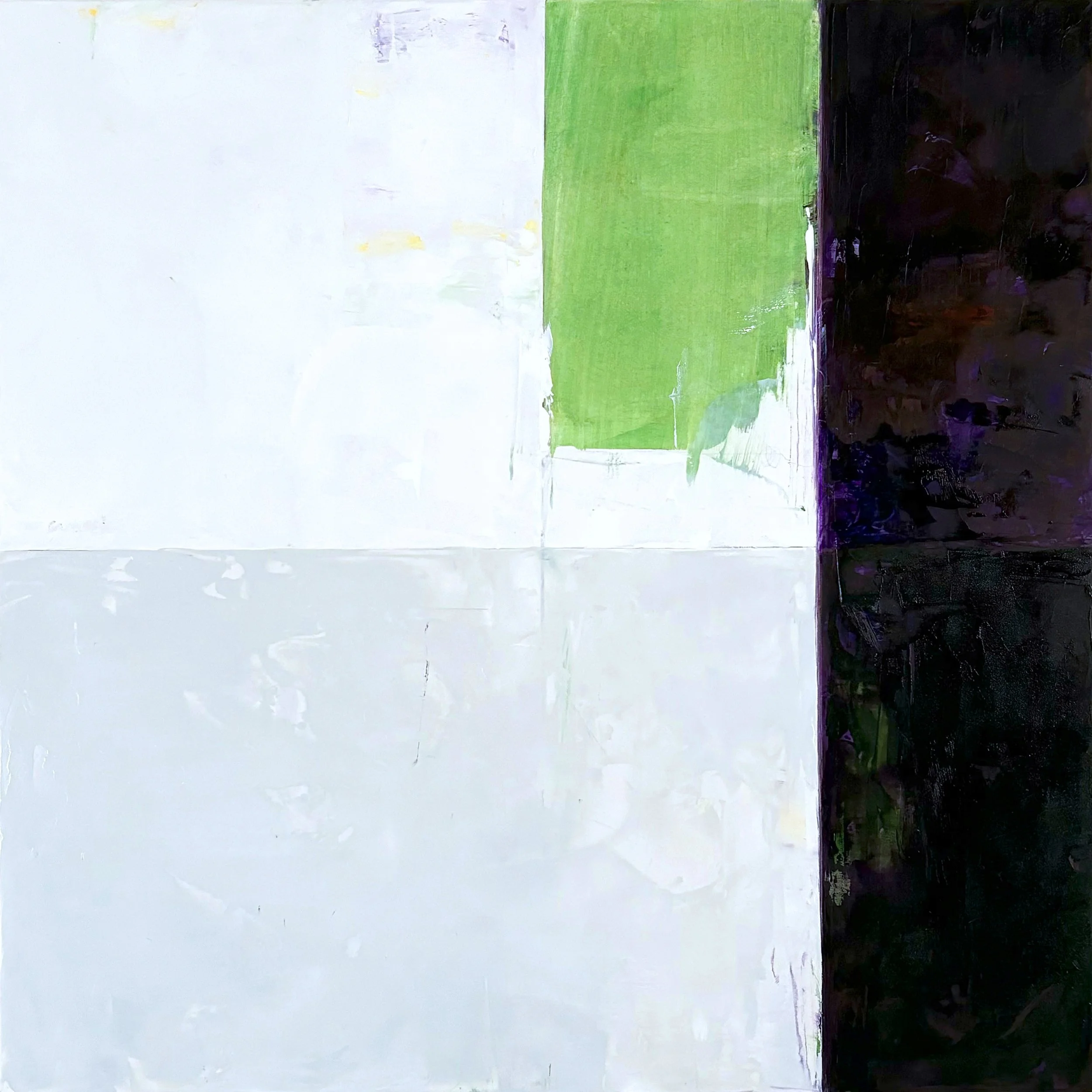 Grace Notes 1.1,  2023 oil on panel 12 x 12 inches